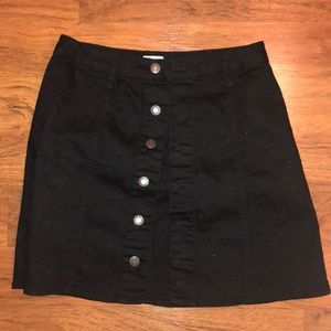FINAL SALE jean skirt